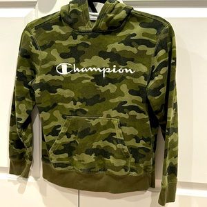 Boys Champion Camo Hoodie